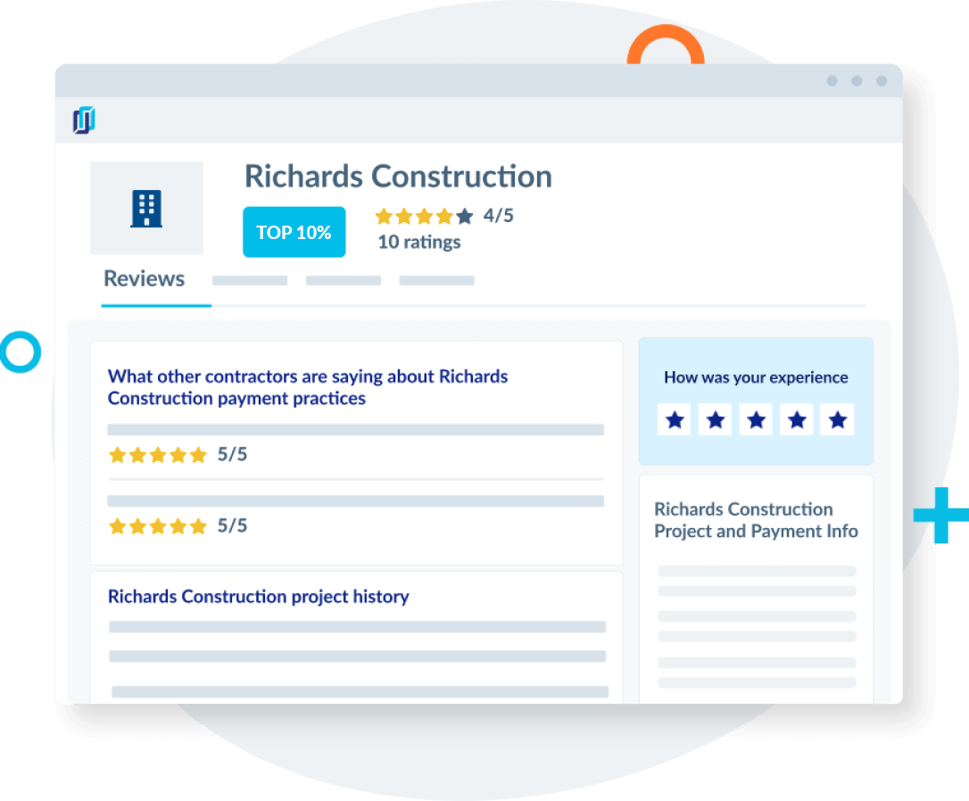 Payment Profiles Contractor Reviews and Project Insights Levelset
