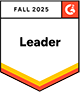 G2 badge for industry leader