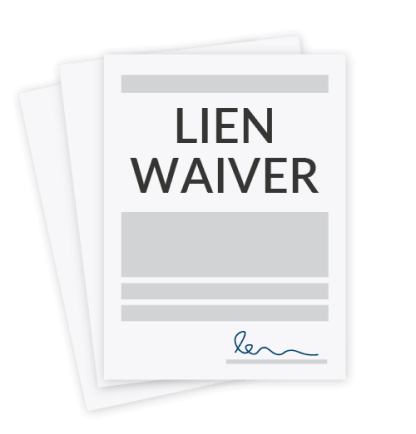 Lien waiver Papers