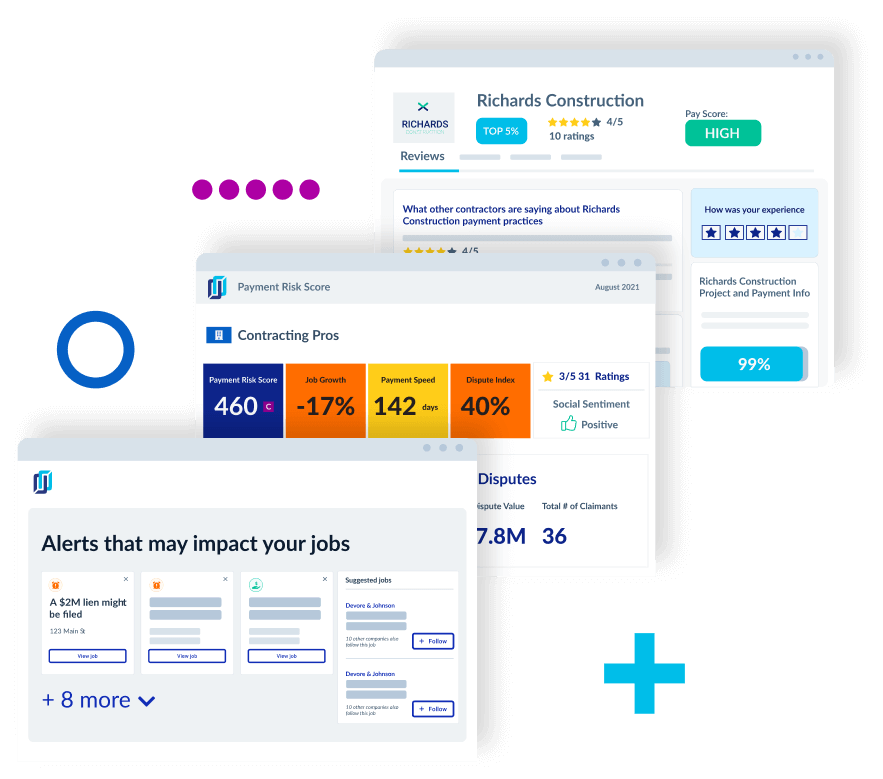 Payment Profiles, Risk Reports, and Job Radar notifications