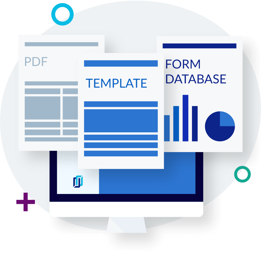Standardized PDFs, templates, and forms