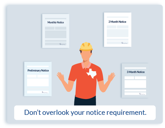 Don't overlook your notice requirement illustration