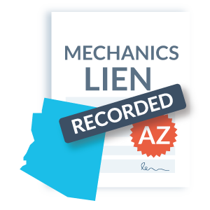 Serve a copy of the Arizona lien on the owner