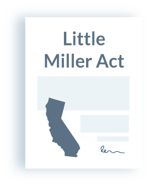 California Little Miller Act