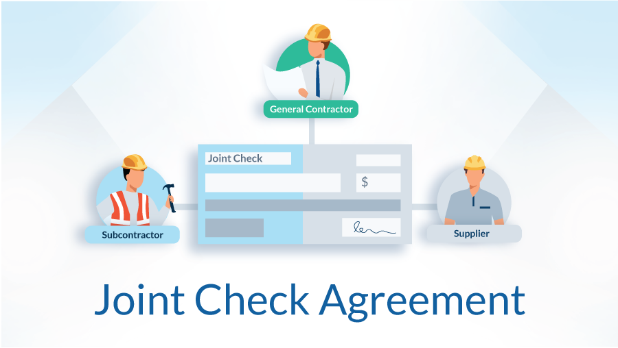 What Is A Joint Check Agreement Free Form Template