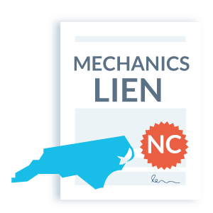 NC mechanics lien step 1 - Fill out the lien form