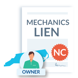 NC mechanics lien step 3 - Serve a copy of the lien