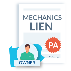 PA mechanics lien step 3 - notify the owner
