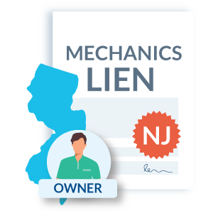NJ mechanics lien step 3 - Serve notice