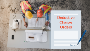 Deductive Change Orders in construction