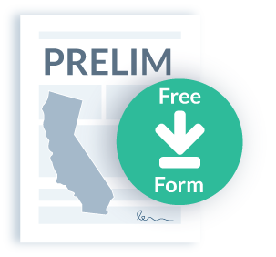 Free California Preliminary Notice Form Download
