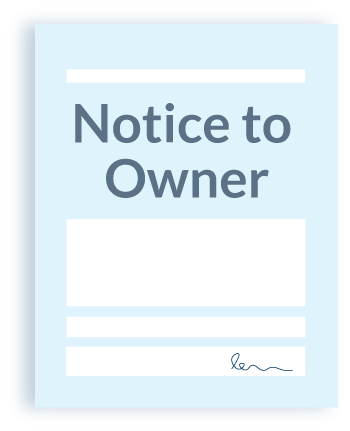 Notice to Owner