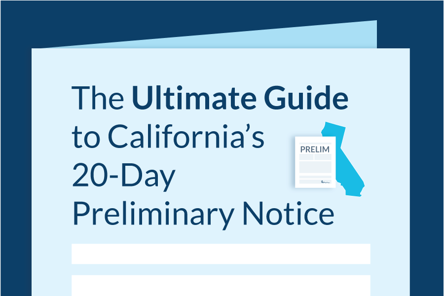 20 day preliminary notices