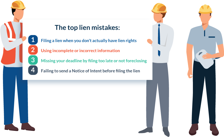 The 4 Worst Mechanics Lien Mistakes Made by Contractors and Suppliers