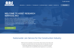 Asset Research Nationwide Notice Service Website