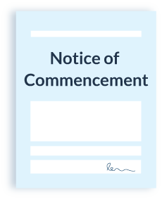 Notice of  Commencement