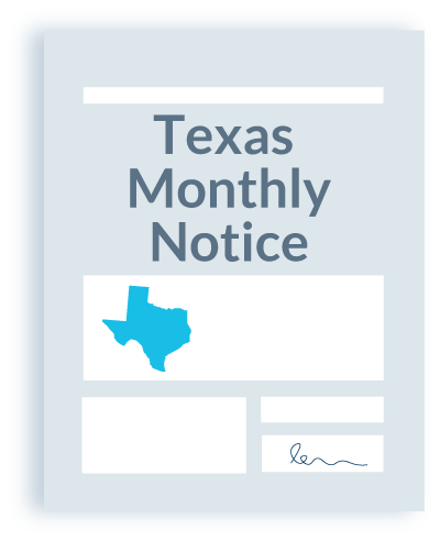 Texas Monthly Notice