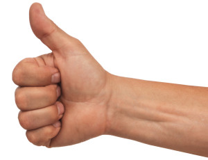 Thumbs Up - Good Lien and Notice Practice