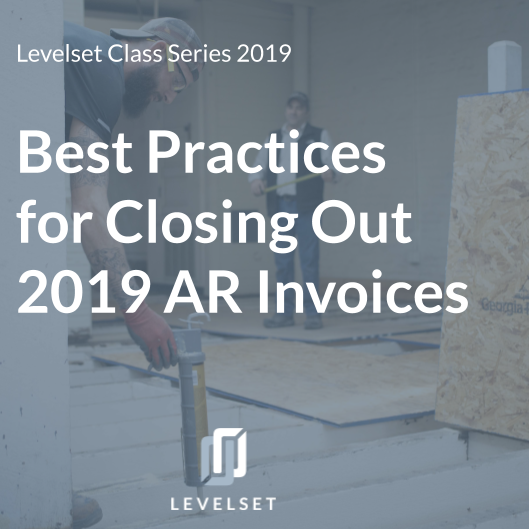 Best Practices for Closing Out 2019 AR Invoices