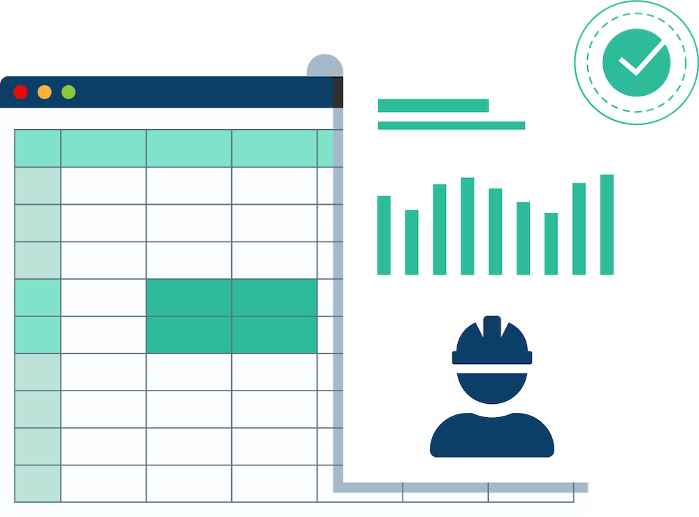 Construction Accounting - Cash Flow Projection Report