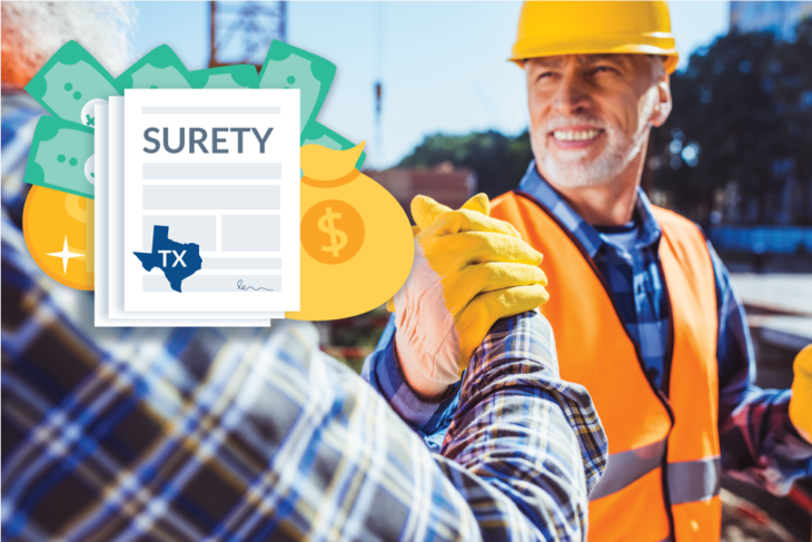 Construction bond sureties in Texas