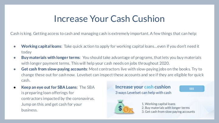 Increase your cash cushion