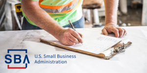 Construction contractor applies for SBA loan Construction contractor applies for SBA loan
