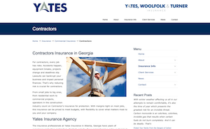 YATES - Construction Bond Surety Georgia