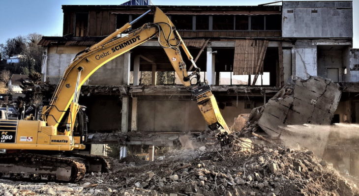 Construction demolition