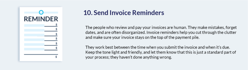 Step 10. Send Invoice Reminders