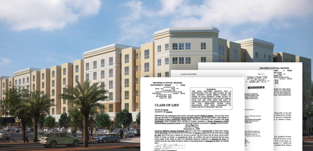 Florida Developer Faces $2M in Lien Claims For Dorm Construction image