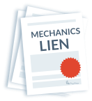 Stack of mechanics liens