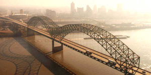 Bridge in Memphis Tennessee