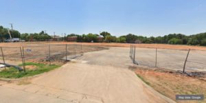 Park Place development site in Denton Texas