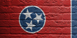 Tennessee flag painted on brick wall - contractor quantum meruit claim upheld