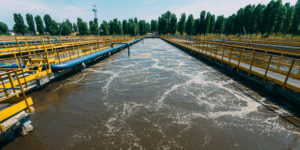 Wastewater Treatment Plant sludge tanks