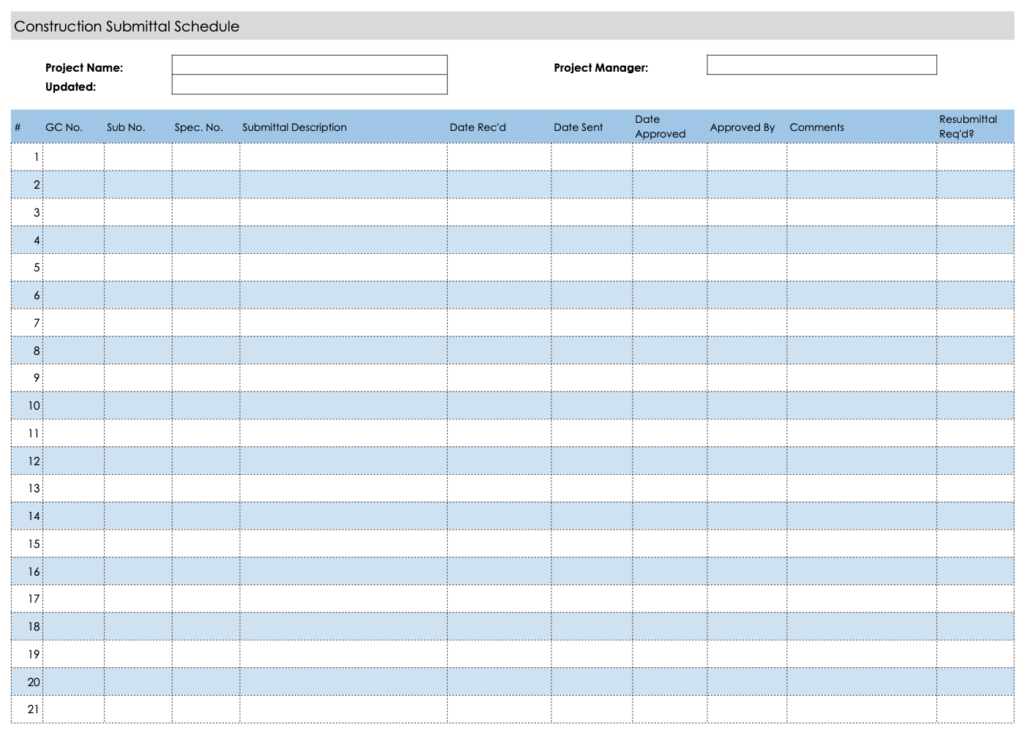 5 Steps to Make a Construction Schedule + Free Schedule Templates