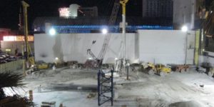 A construction site in Las Vegas Nevada