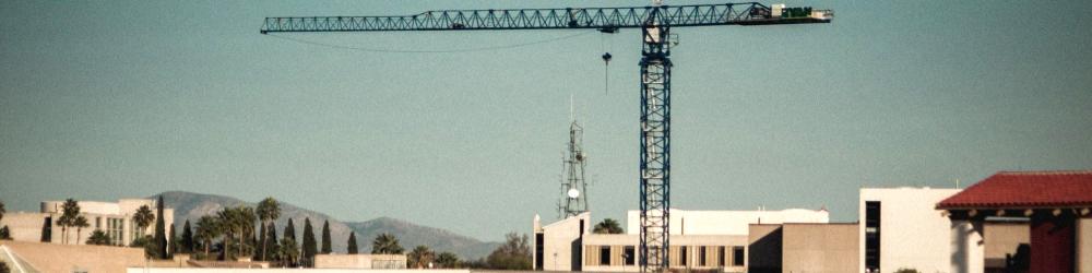 Photo of construction in Los Angeles