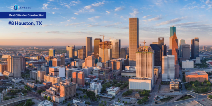 Houston Skyline - #8 Best City for Construction