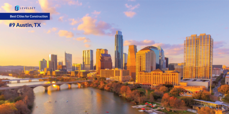 Austin skyline - #9 Best City for Construction