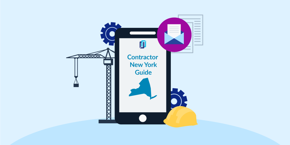 Illustration of phone showingNew York Contractor Licensing Guide