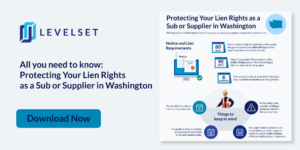 Protect your lien rights in Washington mini infographic