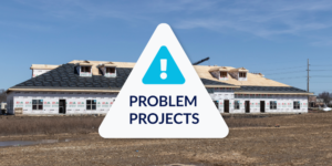 Indianapolis environmental testing facility with problem projects icon