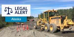 Legal Alert: Alaska image with graphic