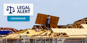 Legal Alert: Louisana with roofing contractor photo