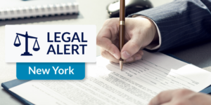New York Legal Alert