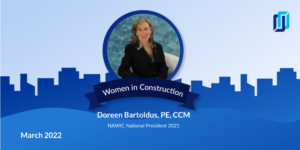 Headshot of Doreen Bartoldus for Women in Construction Week 2022