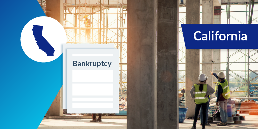 California Construction Bankruptcies April 2022 8 Contractors File for