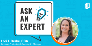 "Ask an Expert" illustration with headshot of Lori J. Drake, CBA